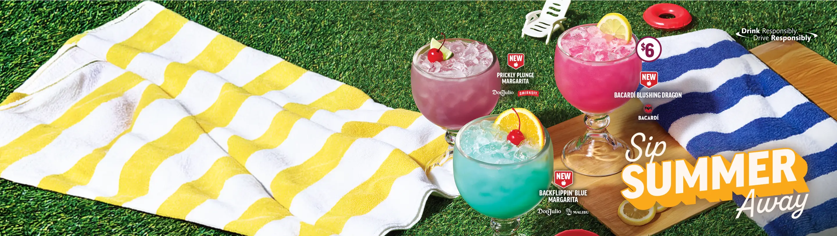 Image of Applebee's Mucho Drinks - Summer Sips Starting at $6